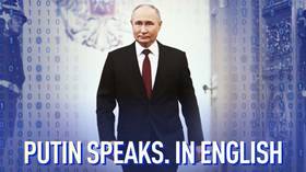 Putin in English: Listen to the Russian president’s words like never before (VIDEO)