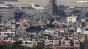 Israel bombs Beirut airport area as passenger plane taxis to take-off (VIDEO)