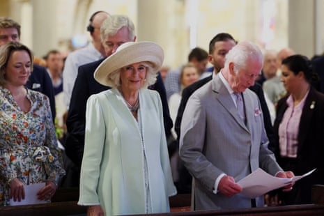 royals in church