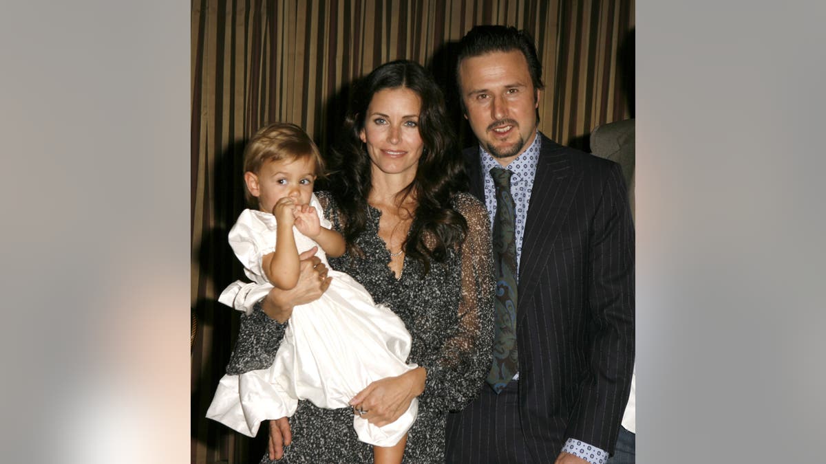 Coco Arquette, Courteney Cox Arquette and David Arquette