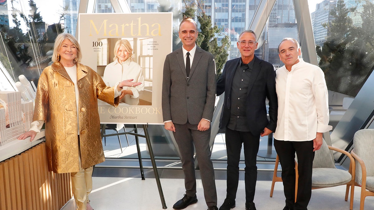 Martha Stewart at her book launch