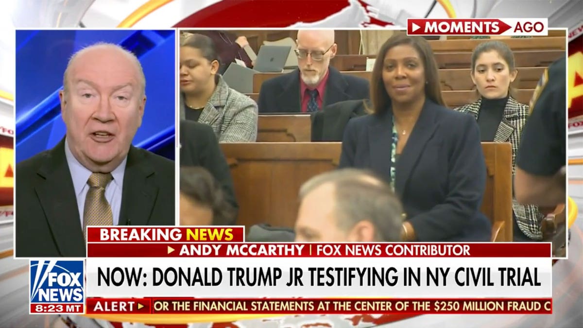 Letitia James smirk