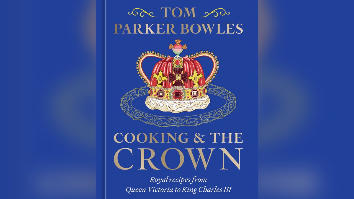 Cover of "Cooking & The Crown" book.