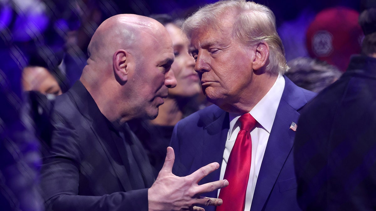 Dana White and Trump