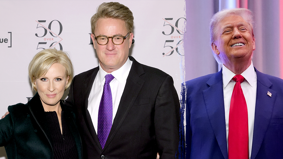 Mika Brzezinski, Joe Scarborough and Donald Trump