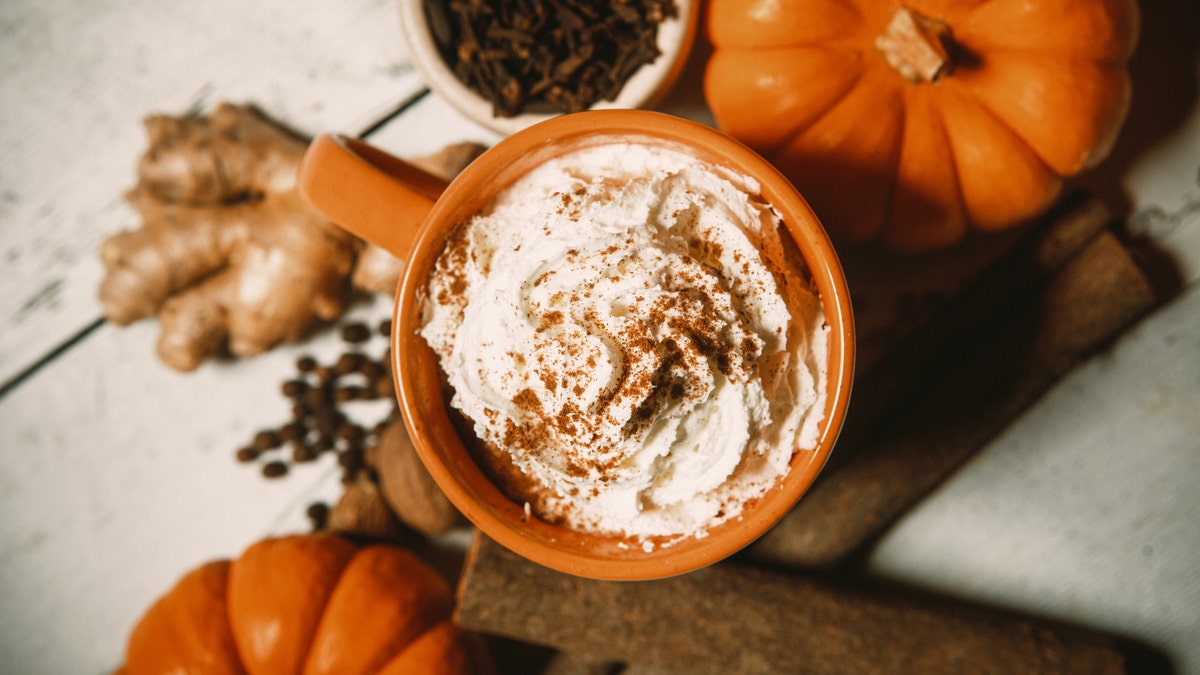 A pumpkin spice latte